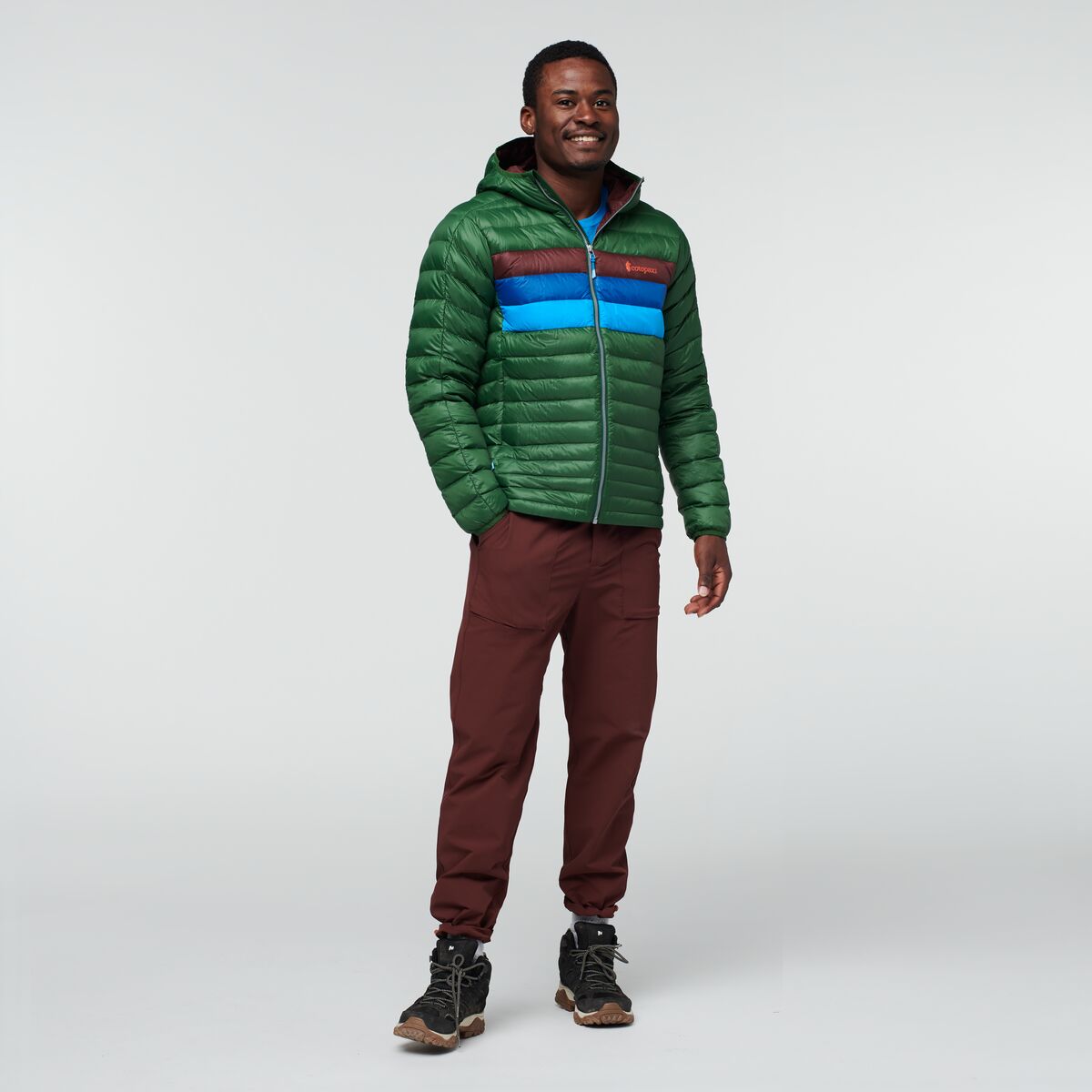 Fuego Hooded Down Jacket - Men's - Image 14