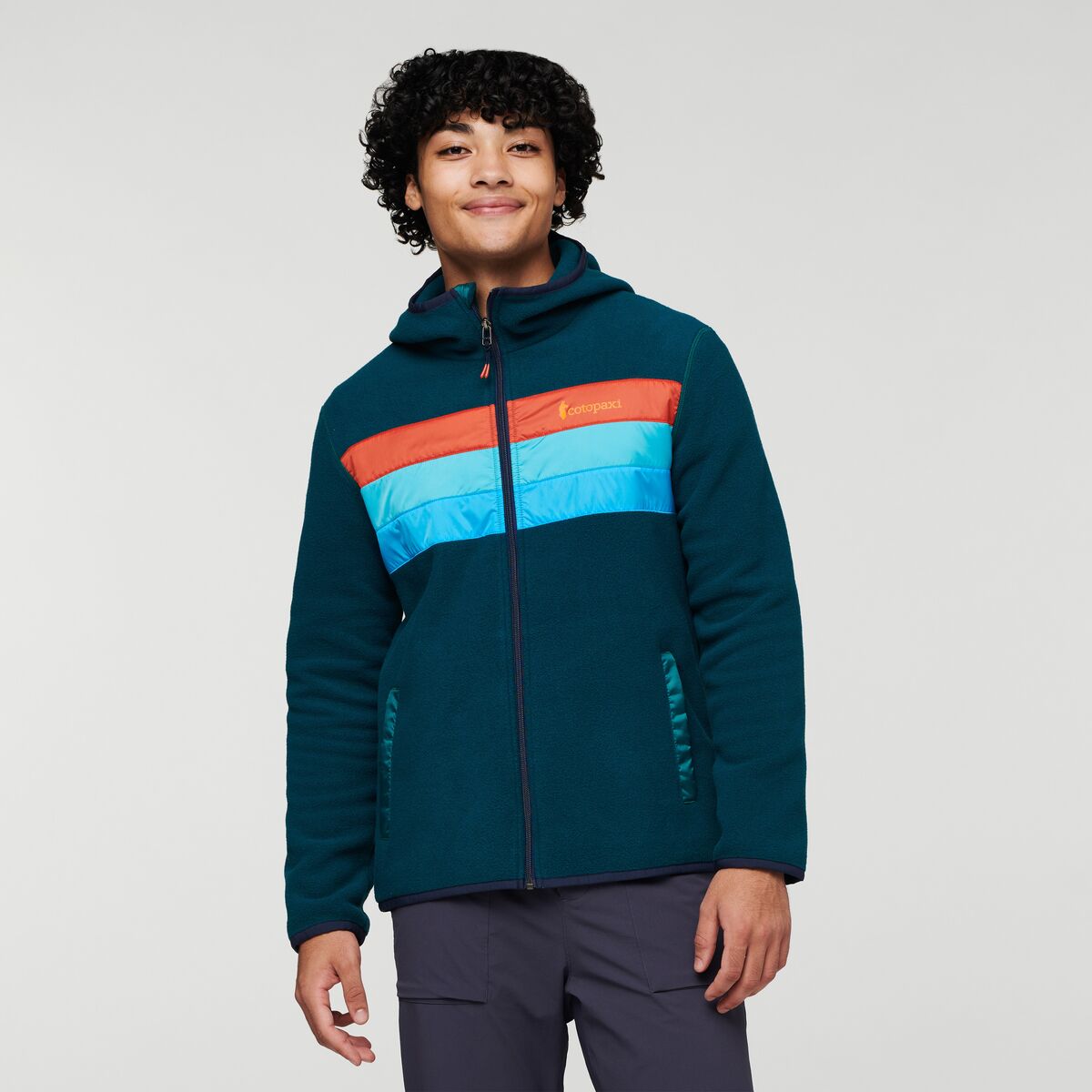 Teca Fleece Hooded Full-Zip Jacket - Men's - Image 2