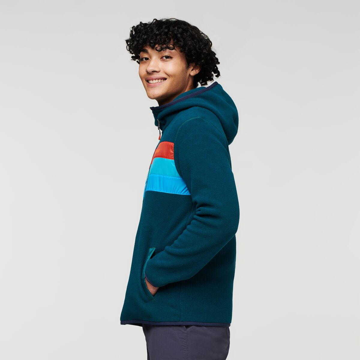 Teca Fleece Hooded Full-Zip Jacket - Men's - Image 4