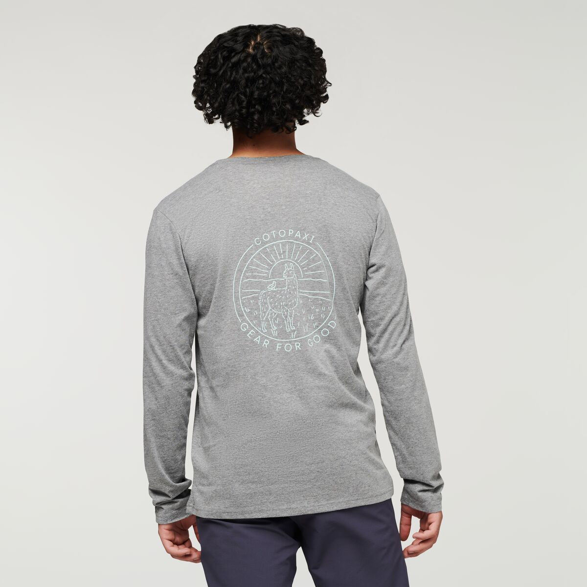 Hello Llama Long-Sleeve T-Shirt - Men's - Image 5