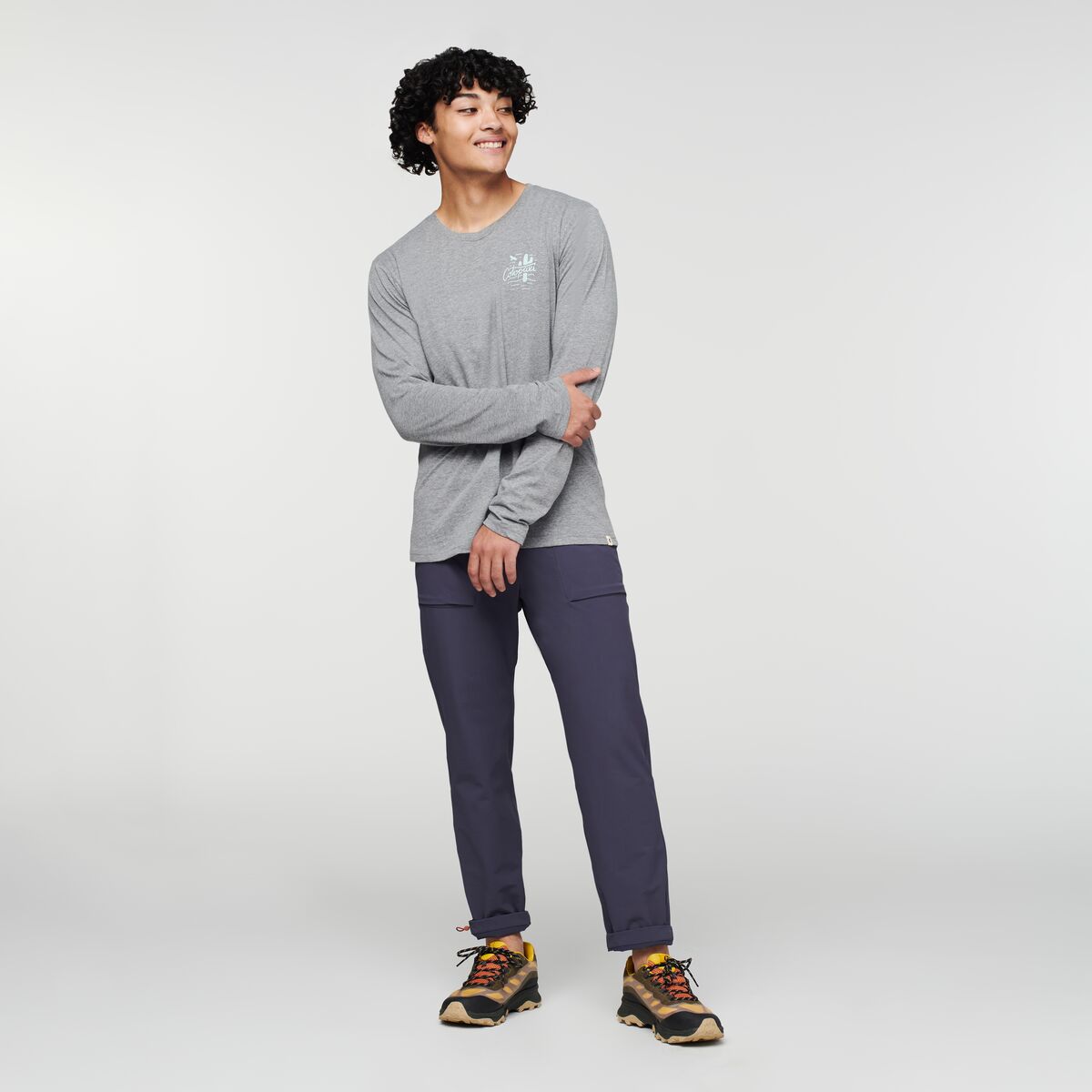 Hello Llama Long-Sleeve T-Shirt - Men's - Image 3