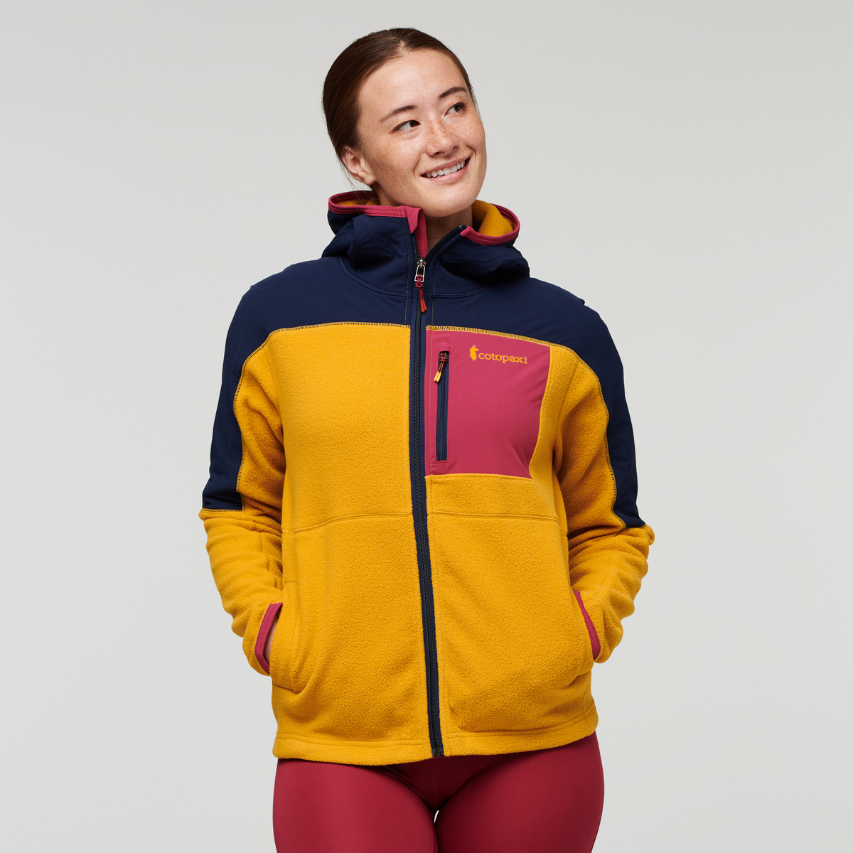 Abrazo Hooded Full-Zip Fleece Jacket - Women's black - Image 8