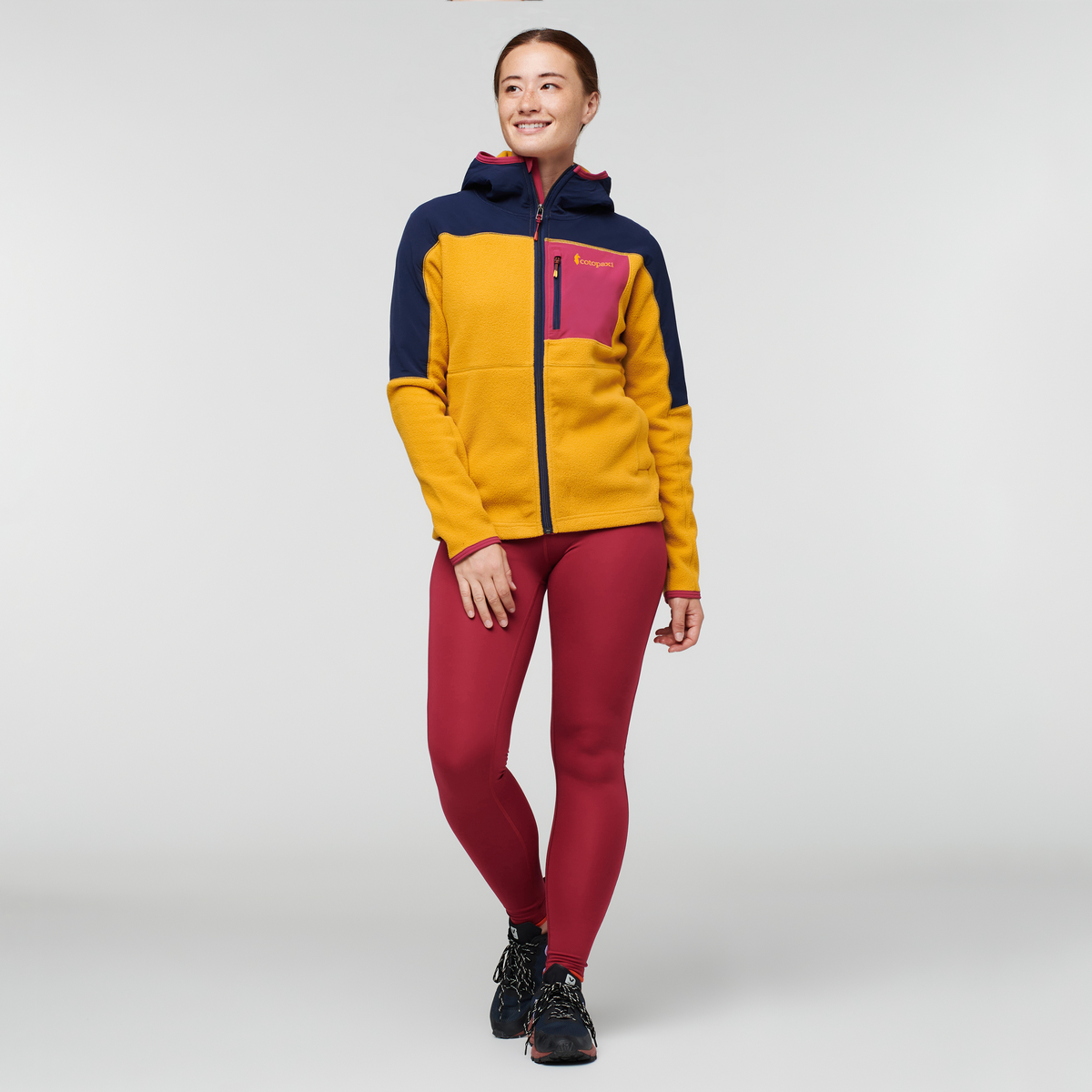 Abrazo Hooded Full-Zip Fleece Jacket - Women's black - Image 9