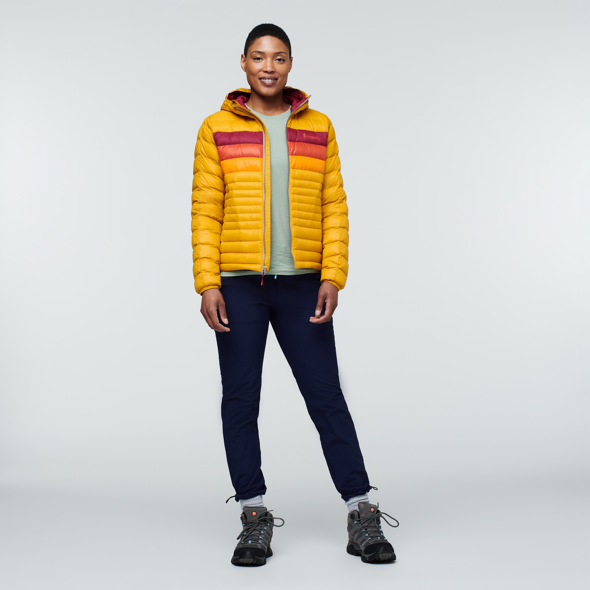 Alternative view of Fuego Hooded Down Jacket - Women's