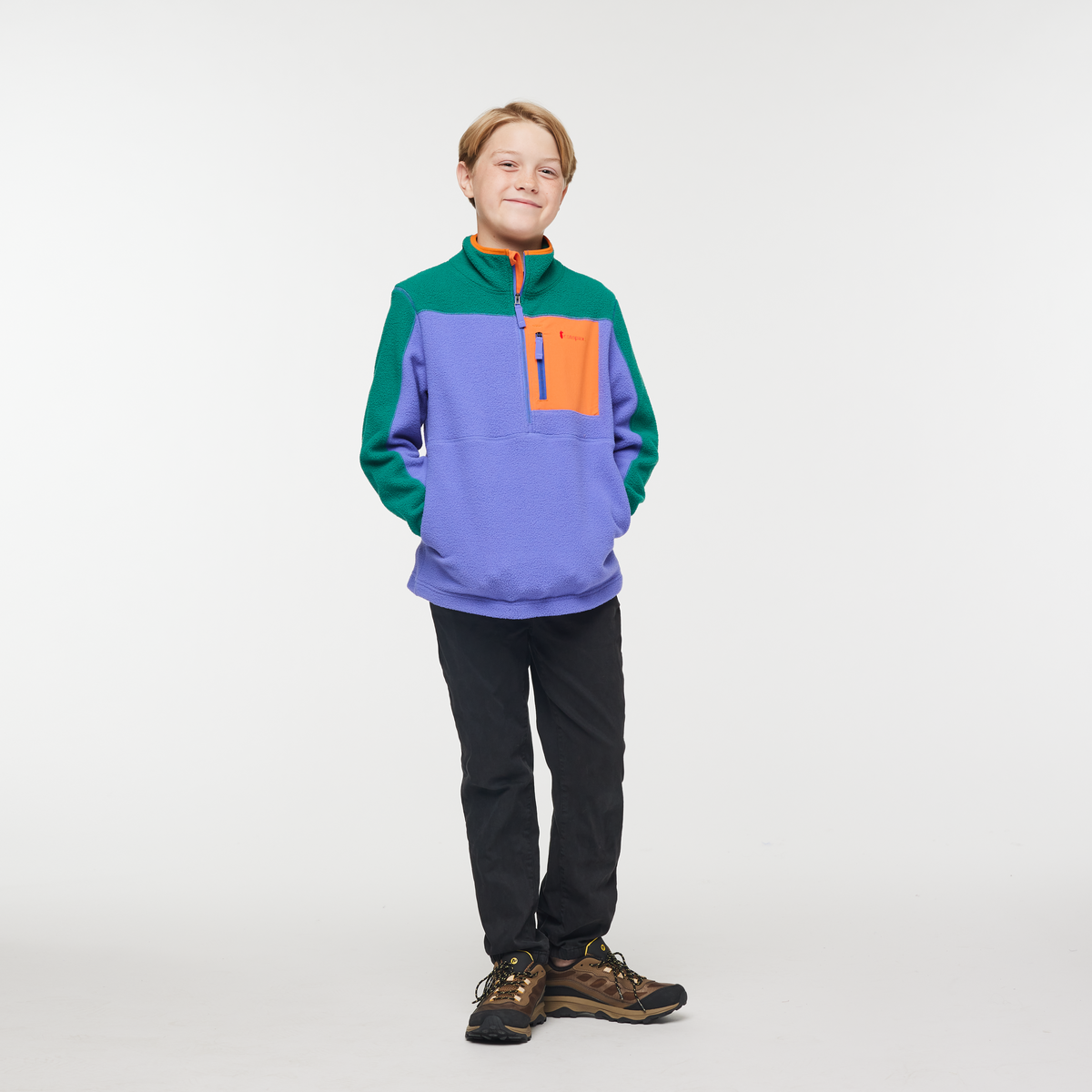 Alternative view of Abrazo Half-Zip Fleece Jacket - Kids'