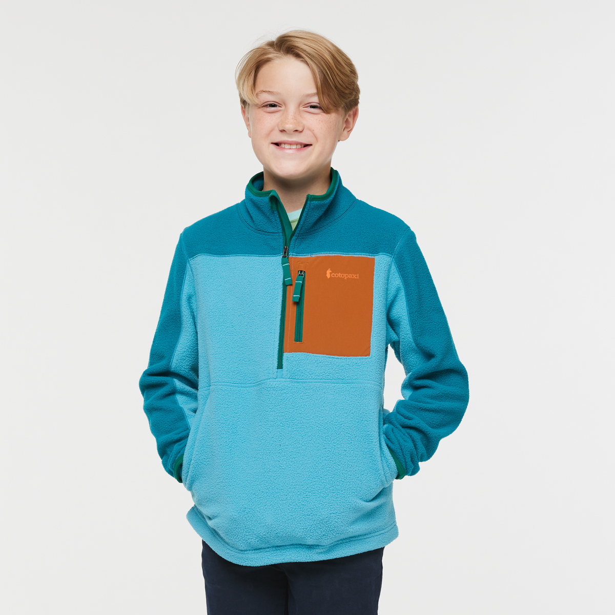 Abrazo Half-Zip Fleece Jacket - Kids' - Image 8