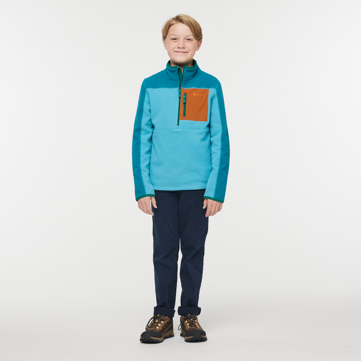 Abrazo Half-Zip Fleece Jacket - Kids' - Image 10