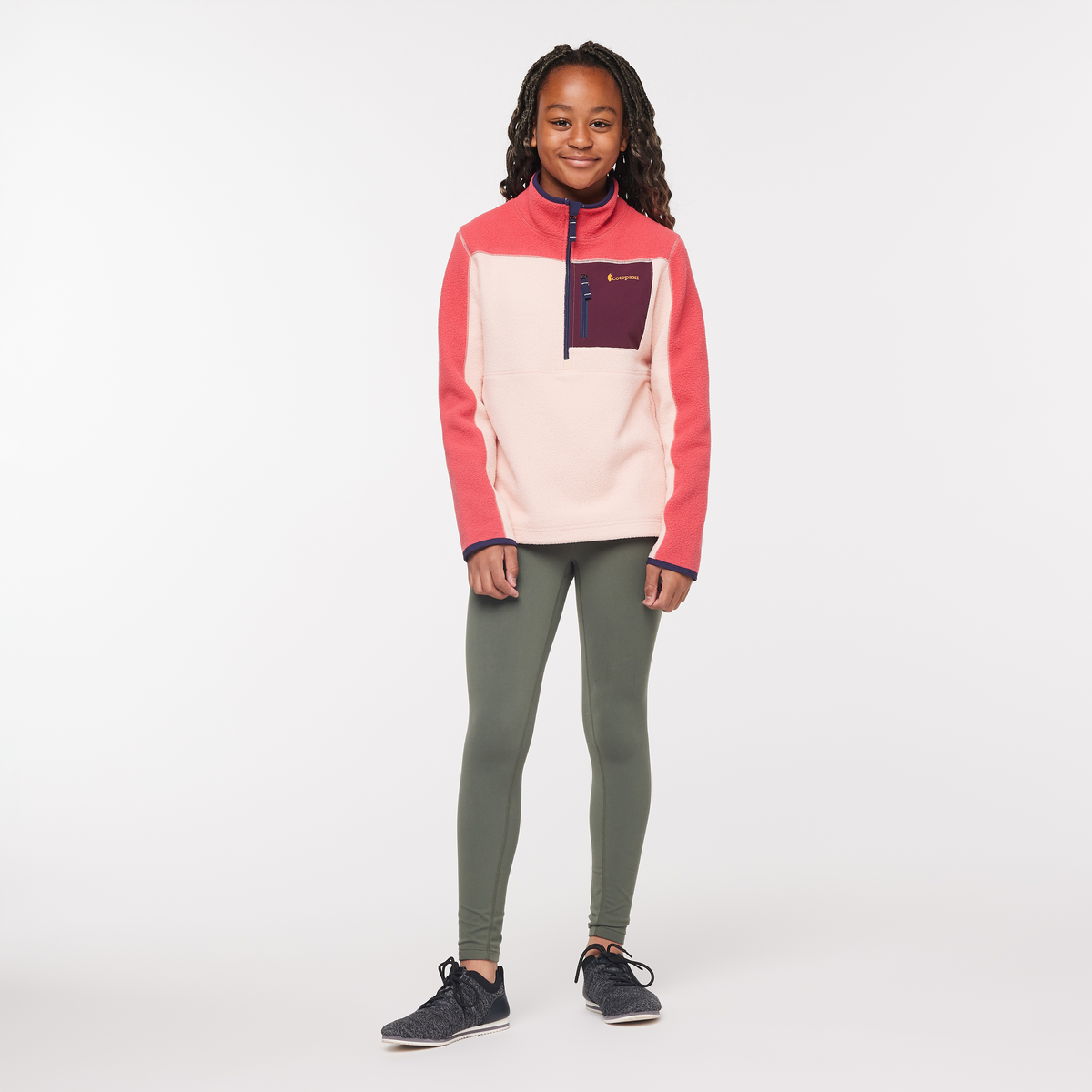 Alternative view of Abrazo Half-Zip Fleece Jacket - Kids'
