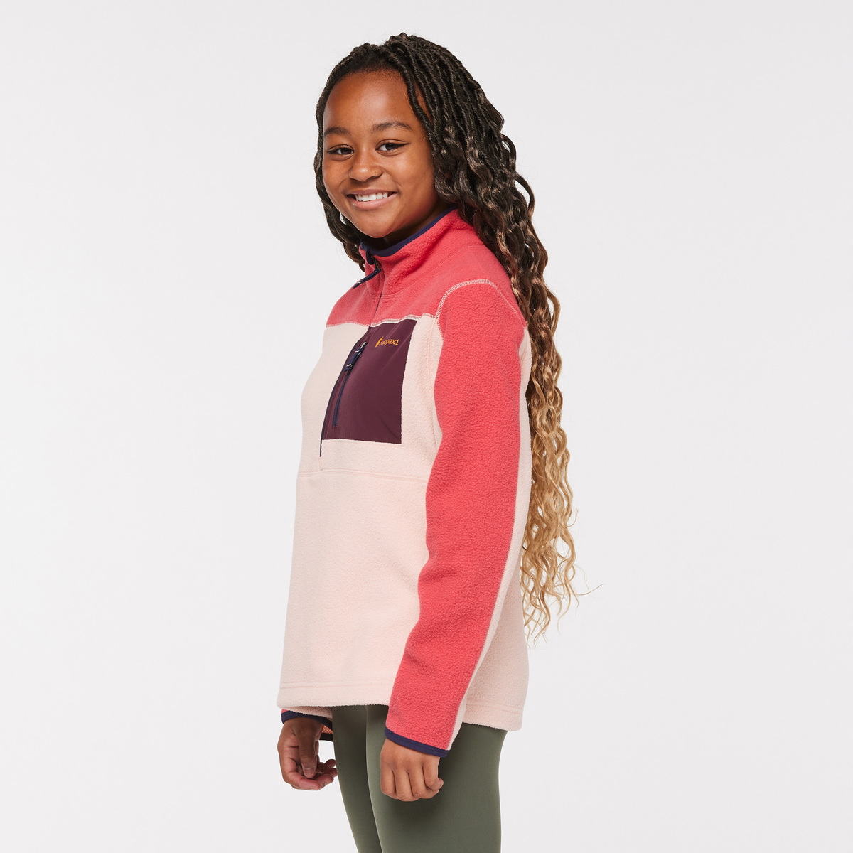 Abrazo Half-Zip Fleece Jacket - Kids' - Image 3