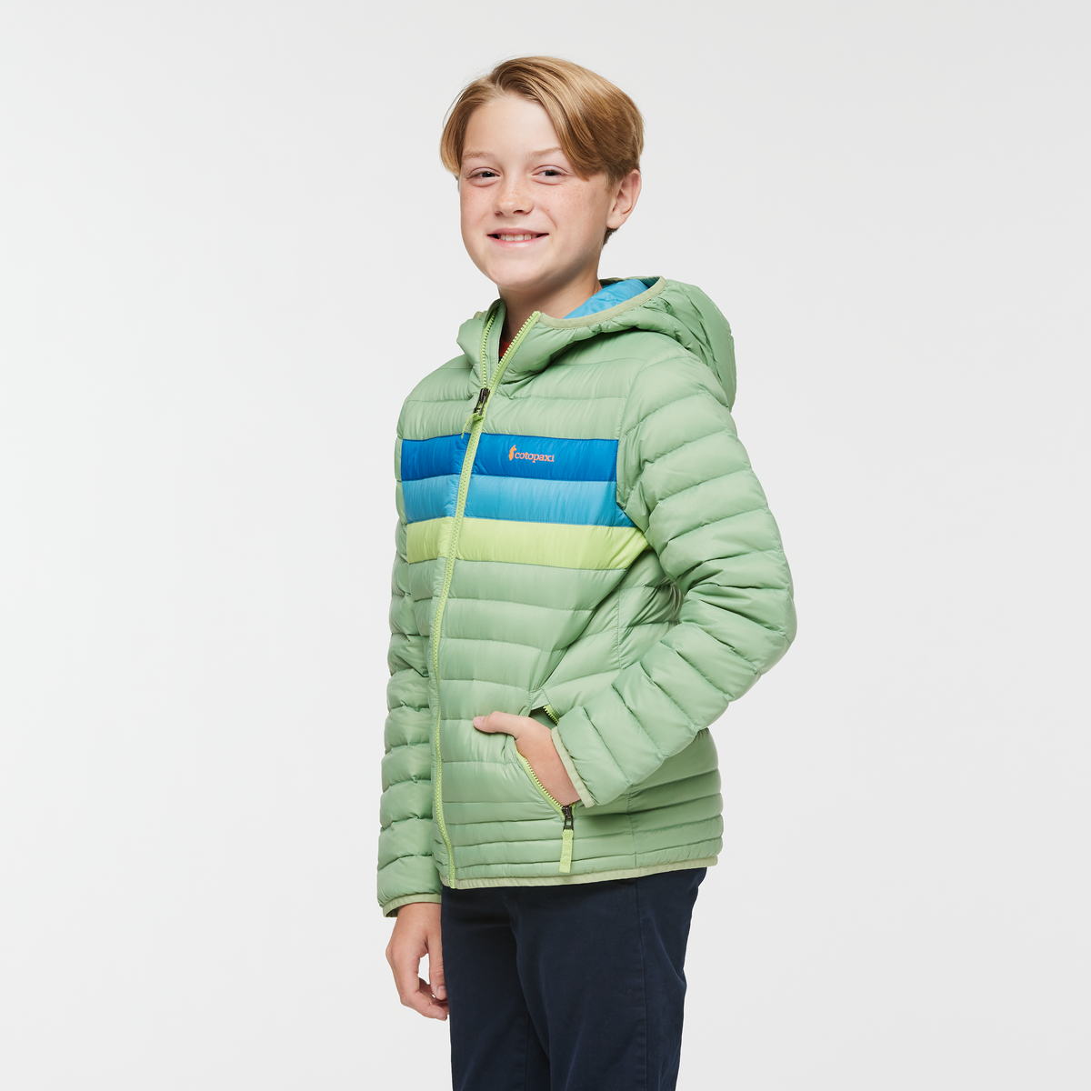 Fuego Hooded Down Jacket - Kids' - Image 11