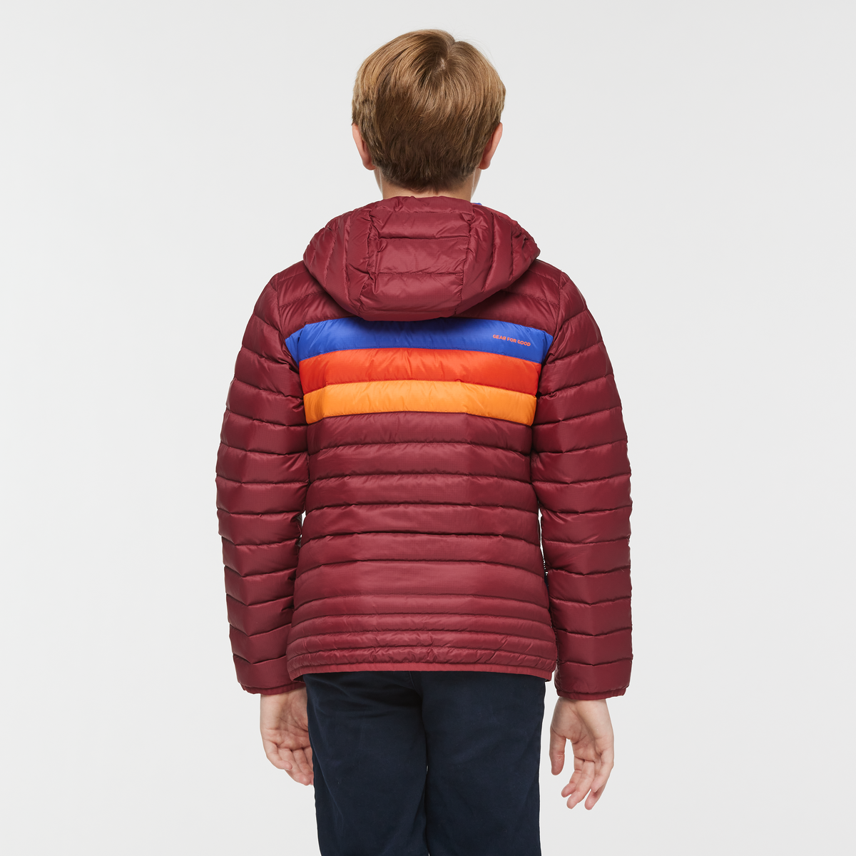 Fuego Hooded Down Jacket - Kids' - Image 4
