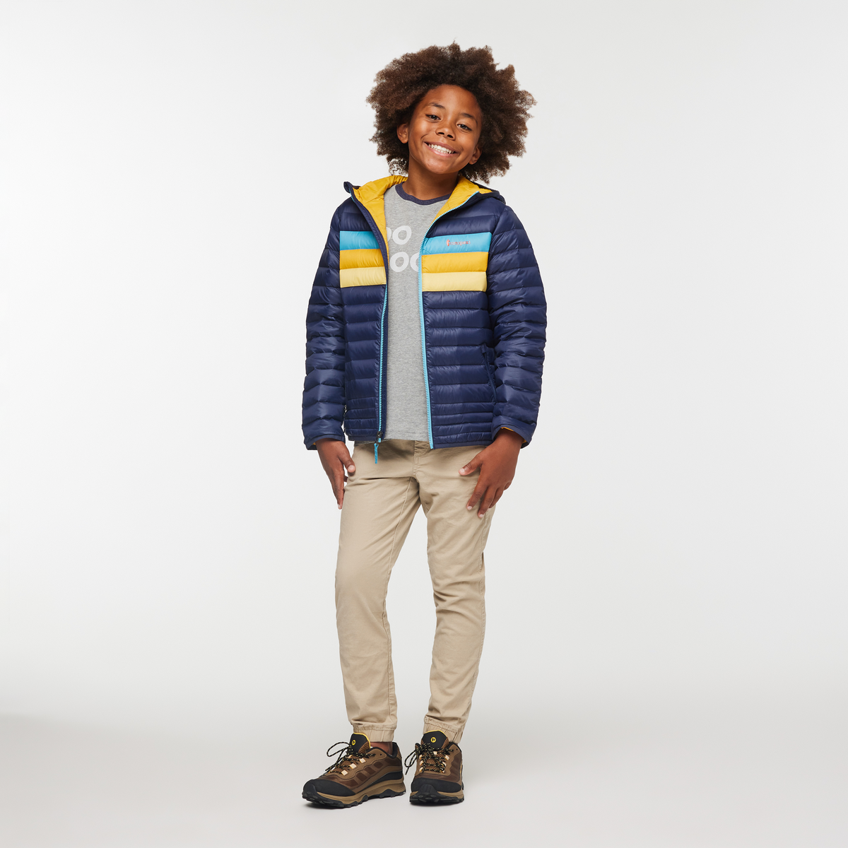 Fuego Hooded Down Jacket - Kids' - Image 2