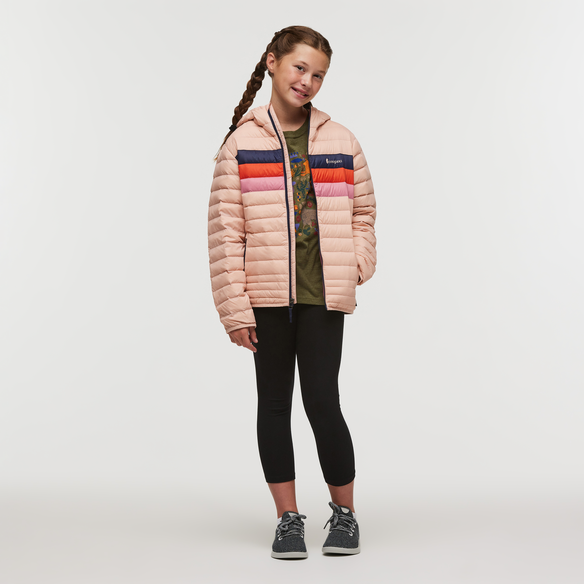 Fuego Hooded Down Jacket - Kids' - Image 10