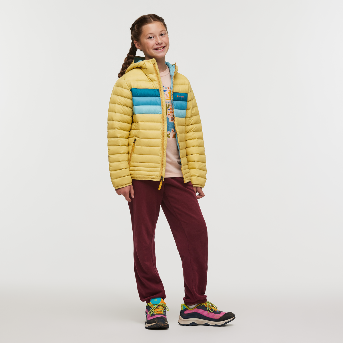 Fuego Hooded Down Jacket - Kids' - Image 24