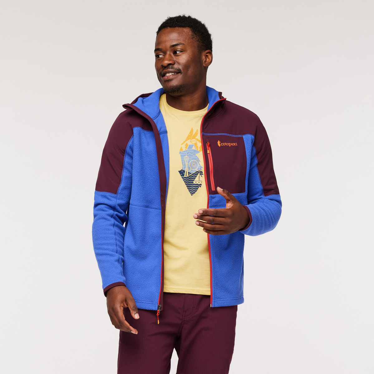 Abrazo Hooded Full-Zip Fleece Jacket - Men's - Image 15
