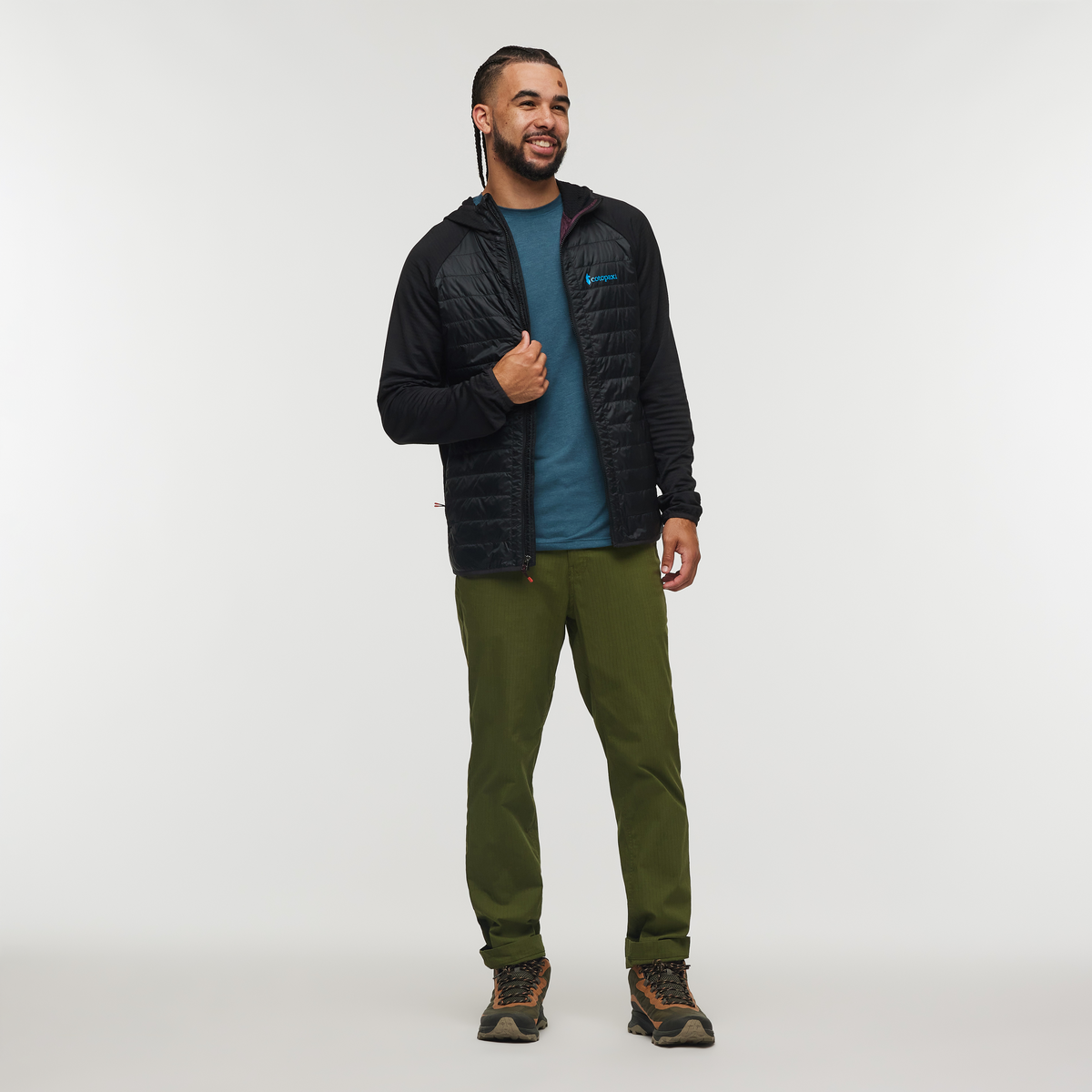 Alternative view of Capa Hybrid Insulated Hooded Jacket - Men's