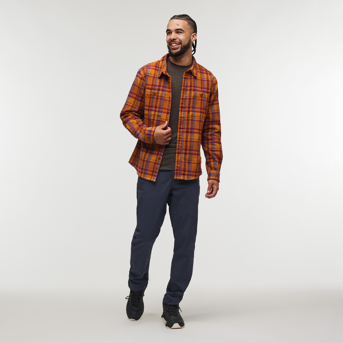 Mero Organic Flannel Shirt - Men's - Image 23