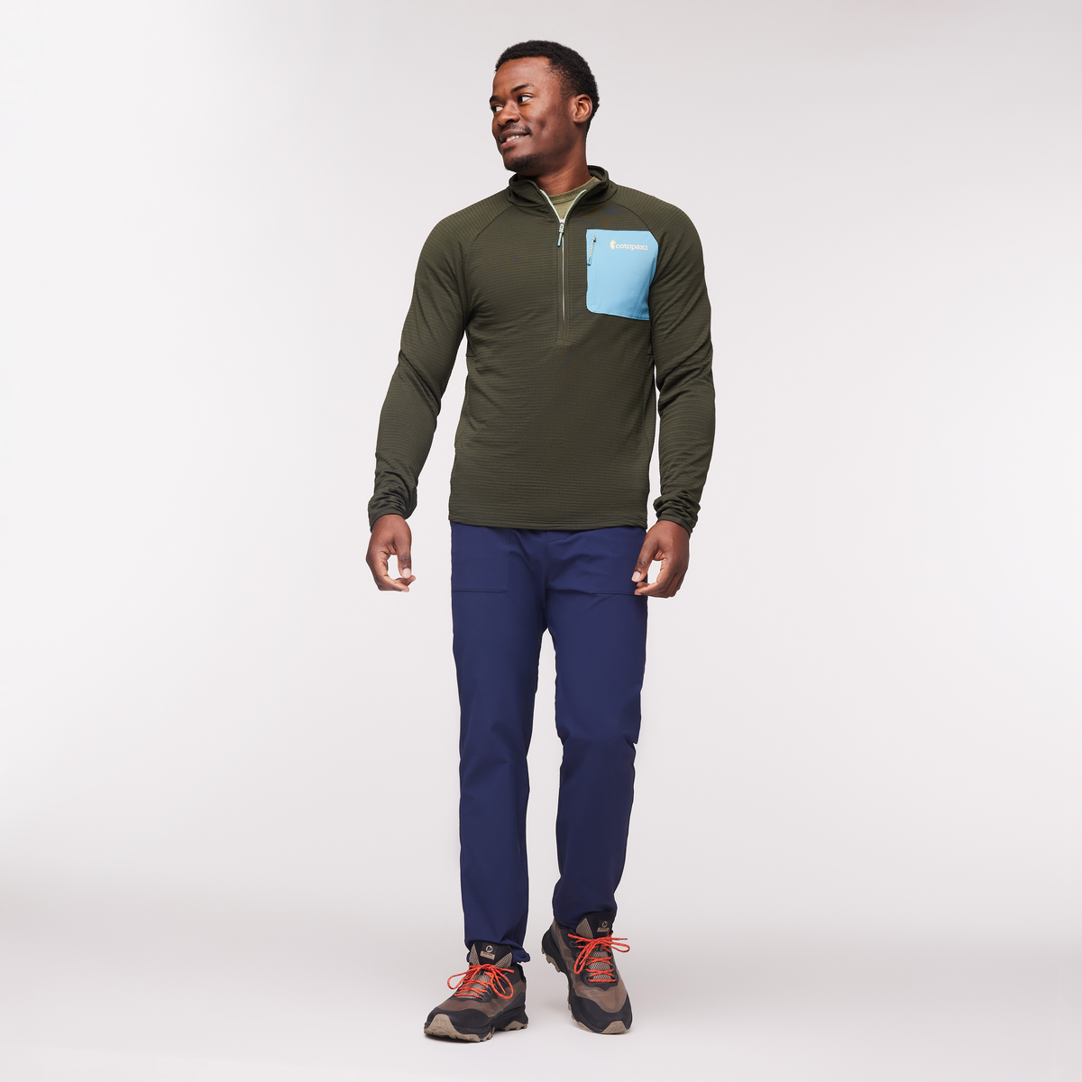 Alternative view of Otero Fleece Half-Zip Pullover - Men's
