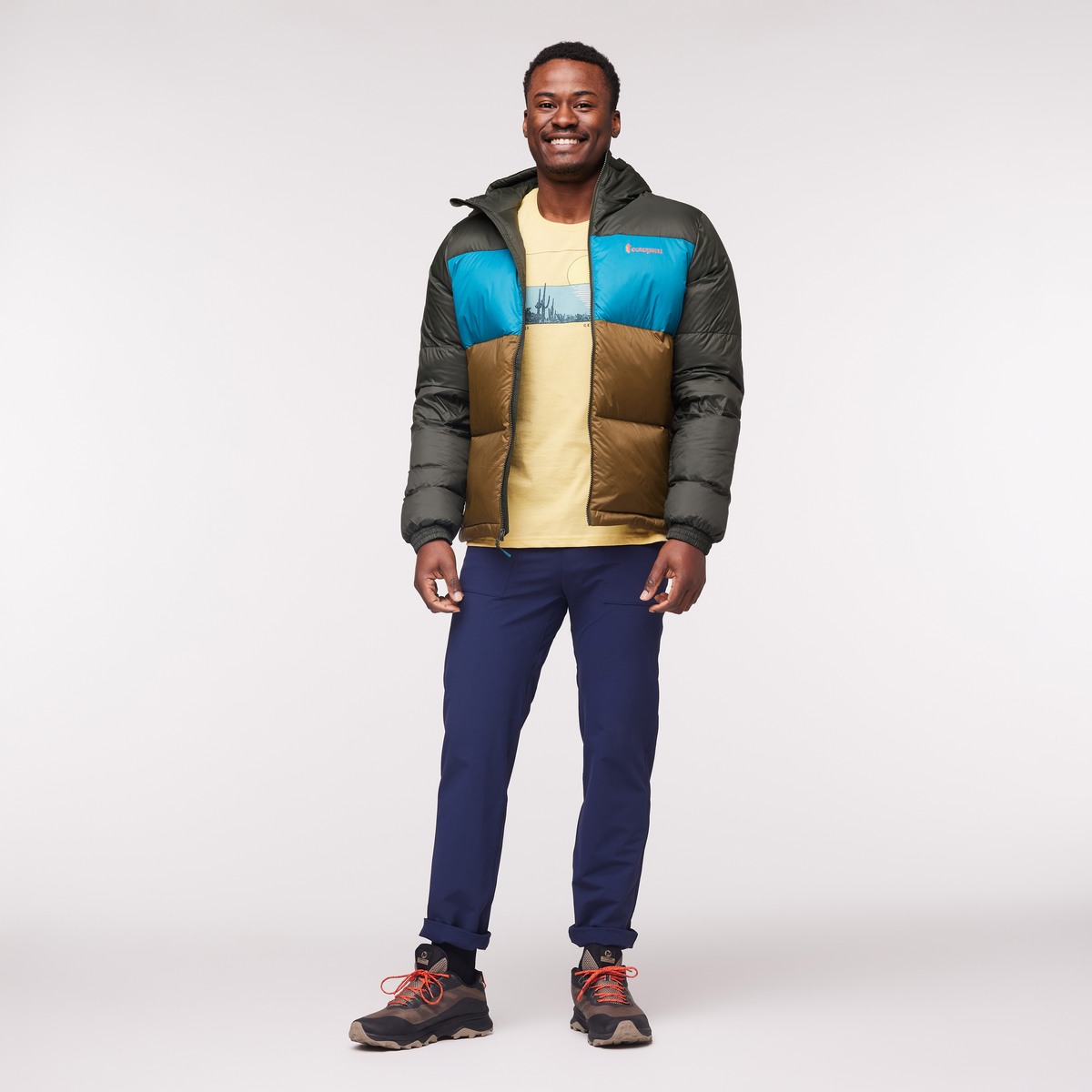 Solazo Down Hooded Jacket - Men's - Image 27