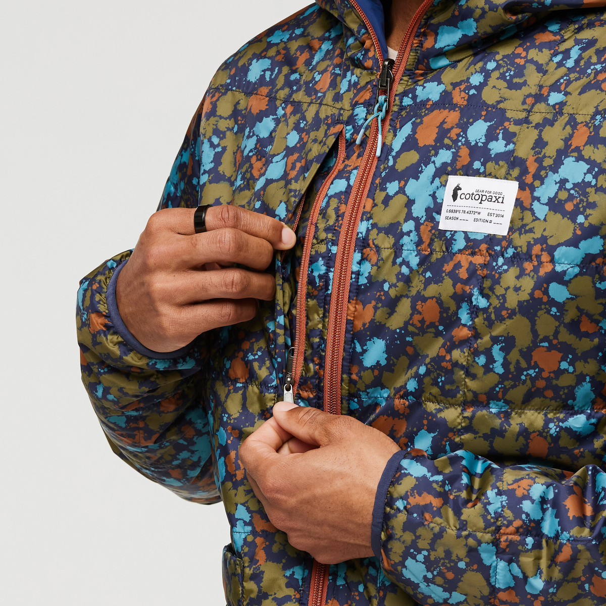 Teca Cálido Hooded Jacket - Print - Men's - Image 6