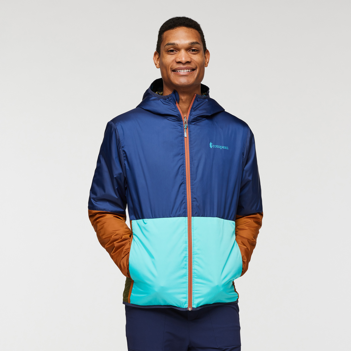 Alternative view of Teca Cálido Hooded Jacket - Print - Men's
