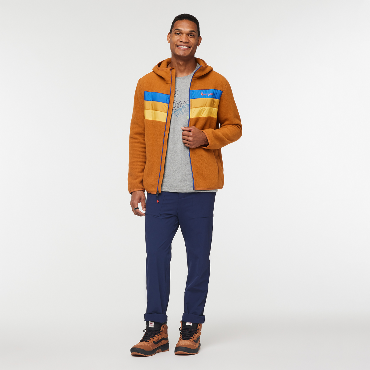 Teca Fleece Hooded Full-Zip Jacket - Men's - Image 16