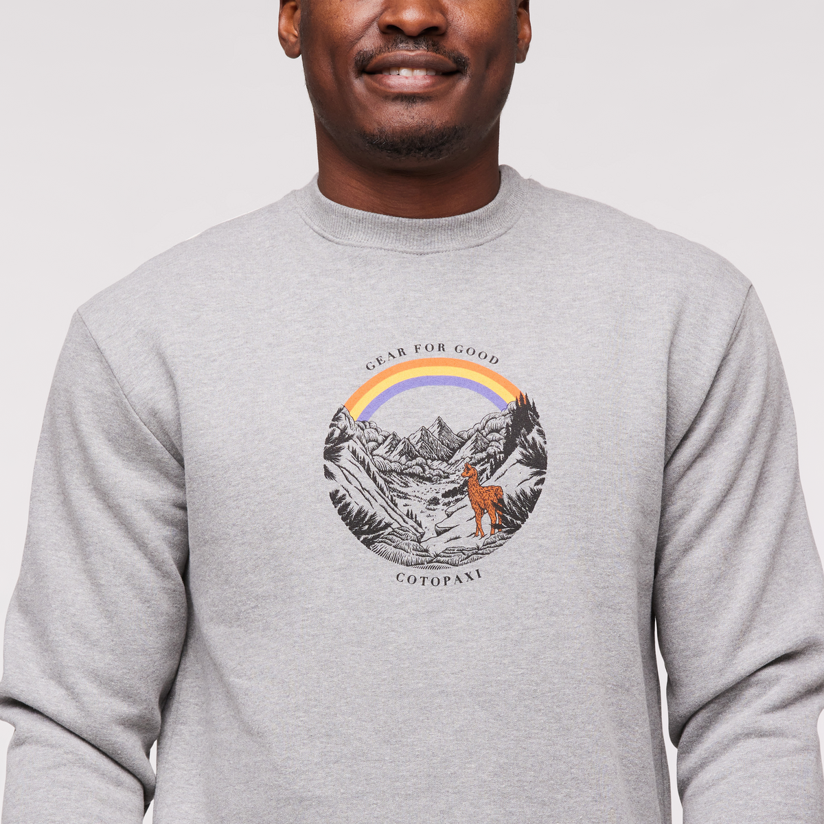 Traveling Llama Crew Sweatshirt - Men's - Image 5