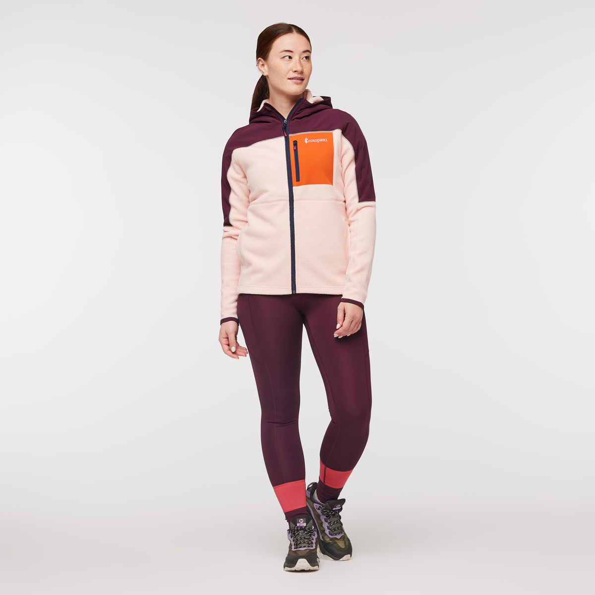 Alternative view of Abrazo Fleece Hooded Full-Zip Jacket - Women's