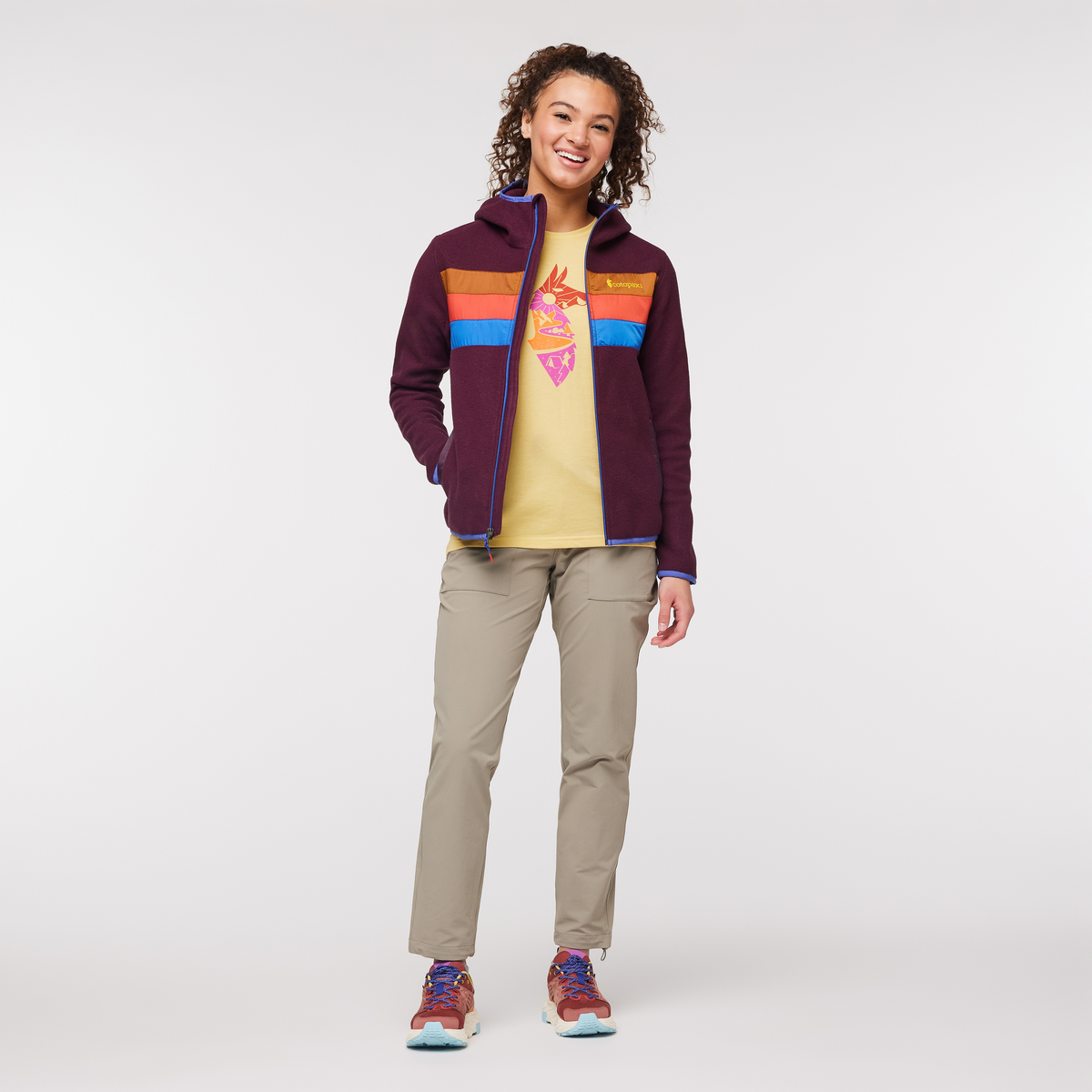 Alternative view of Teca Fleece Hooded Full-Zip Jacket - Women's