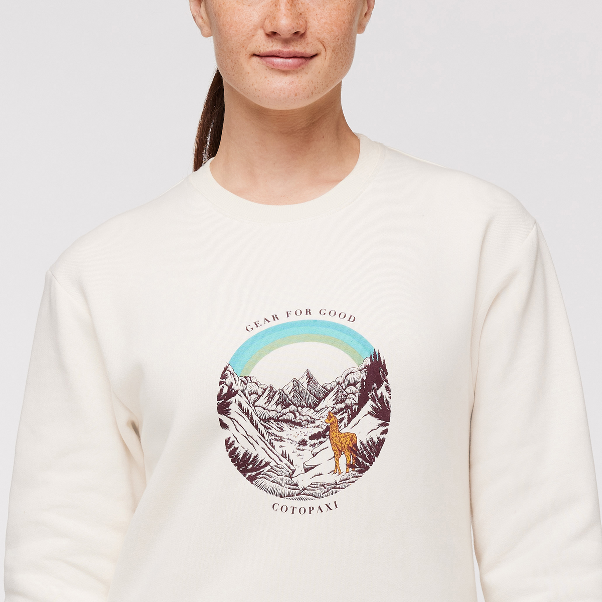 Traveling Llama Crew Sweatshirt - Women's - Image 5