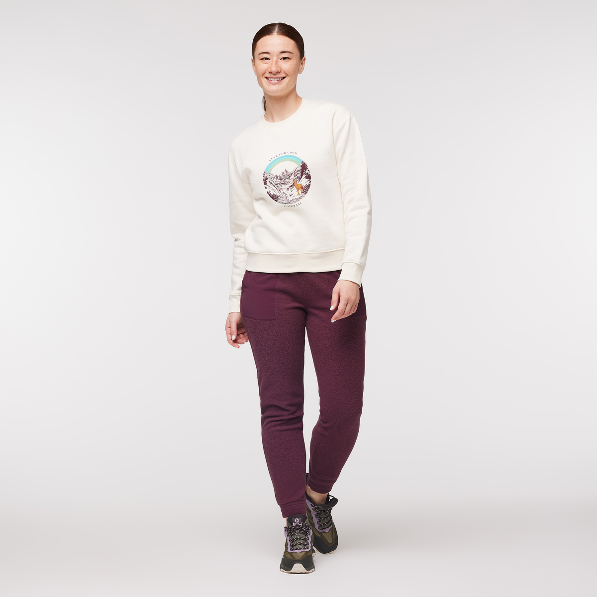 Traveling Llama Crew Sweatshirt - Women's - Image 2
