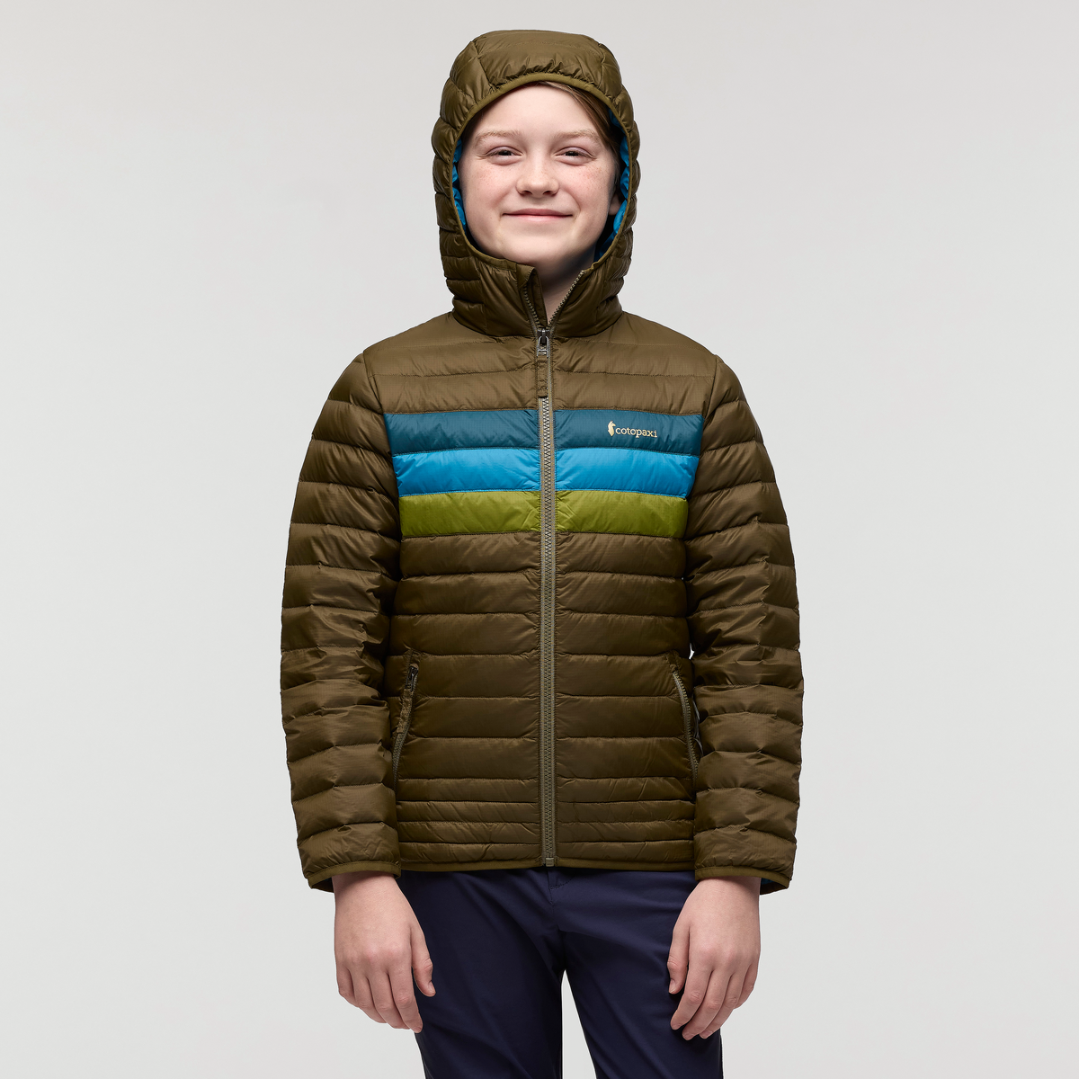 Fuego Hooded Down Jacket - Kids' - Image 39