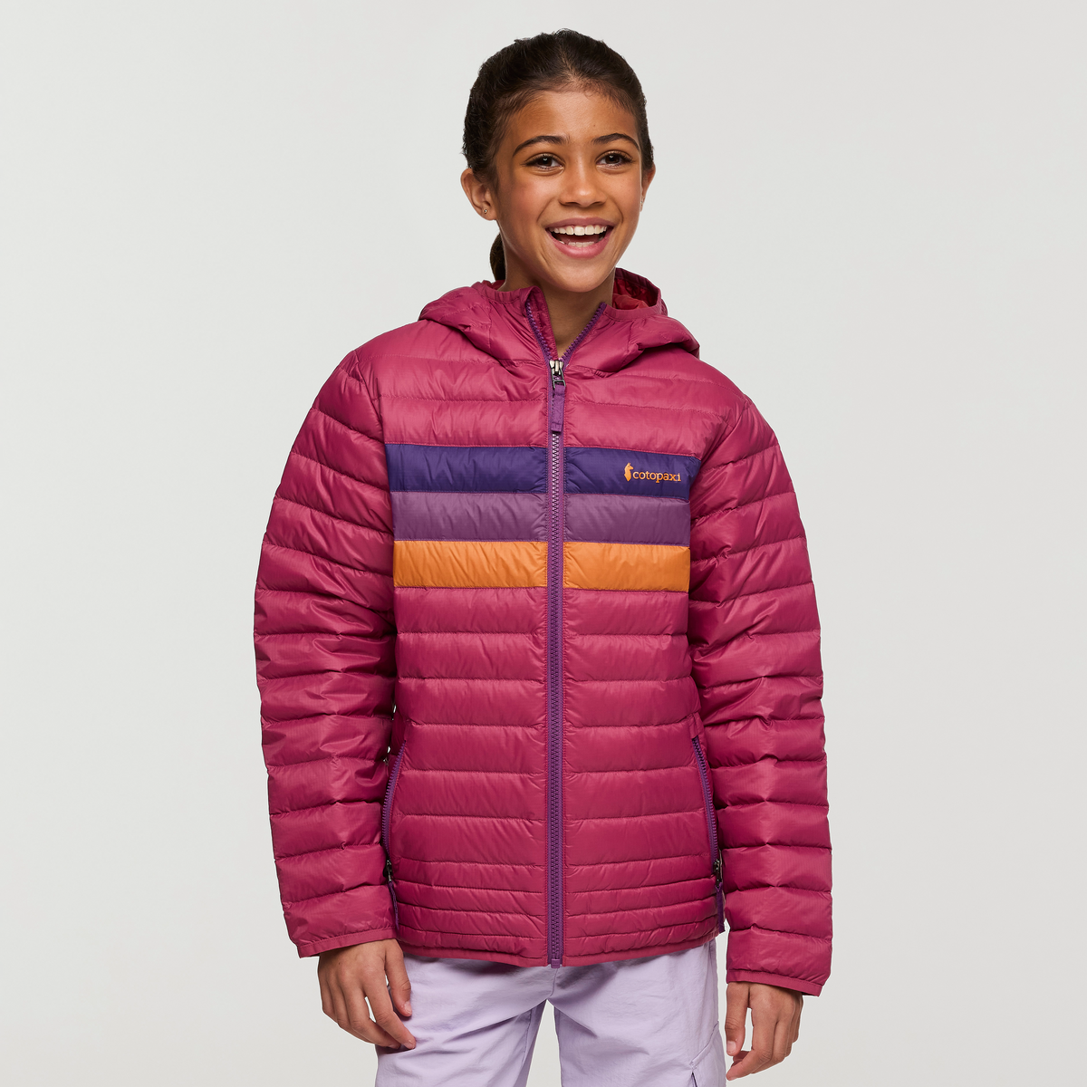 Fuego Hooded Down Jacket - Kids' - Image 21