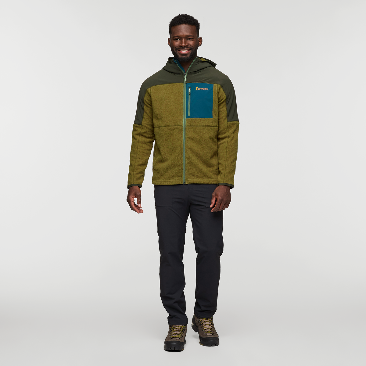 Alternative view of Abrazo Hooded Full-Zip Fleece Jacket - Men's
