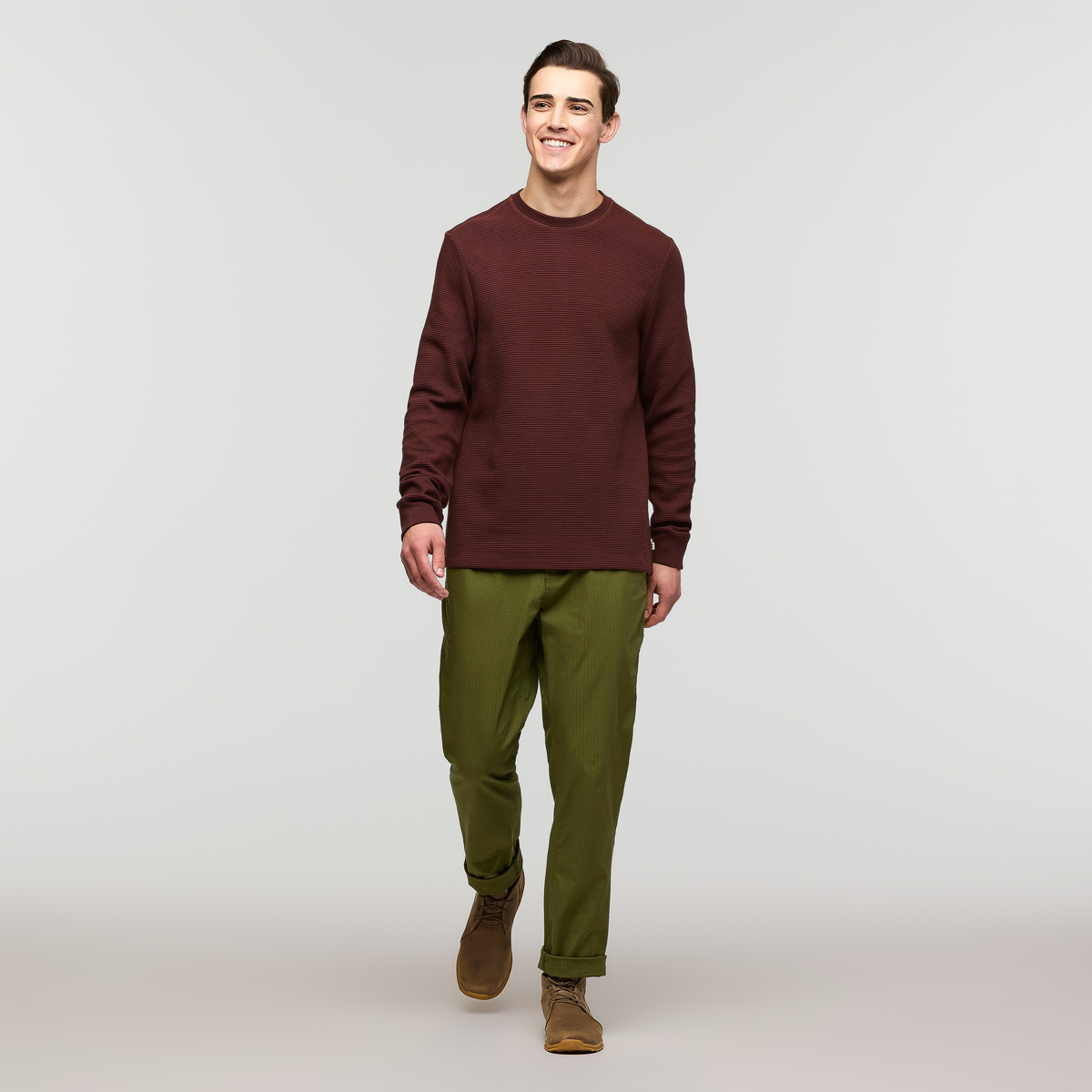 Atajo Long-Sleeve Waffle Shirt - Men's - Image 9