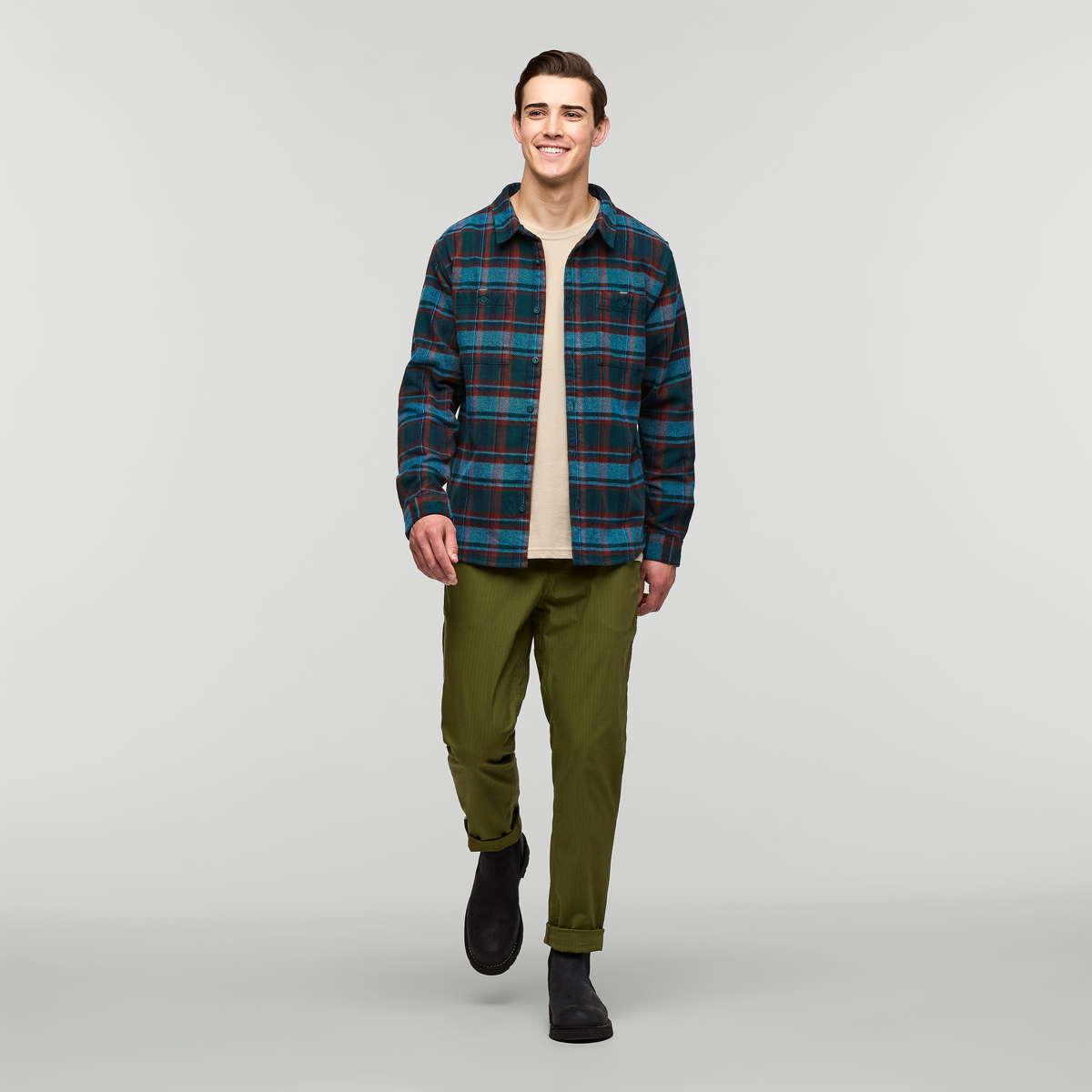 Alternative view of Mero Organic Flannel Shirt - Men's