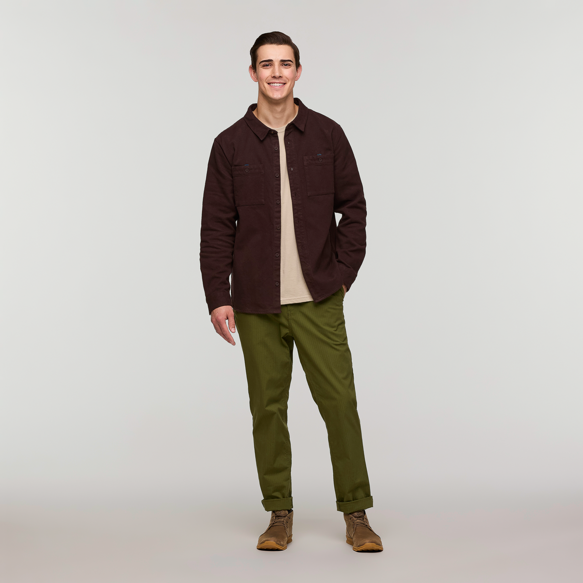 Mero Organic Flannel Shirt - Men's - Image 24