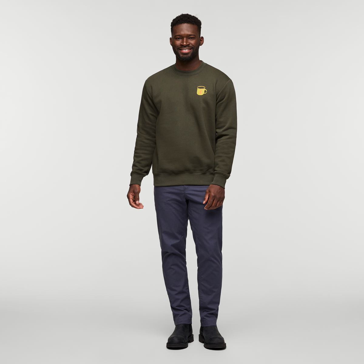 Morning Brew Crew Sweatshirt - Men's - Image 9