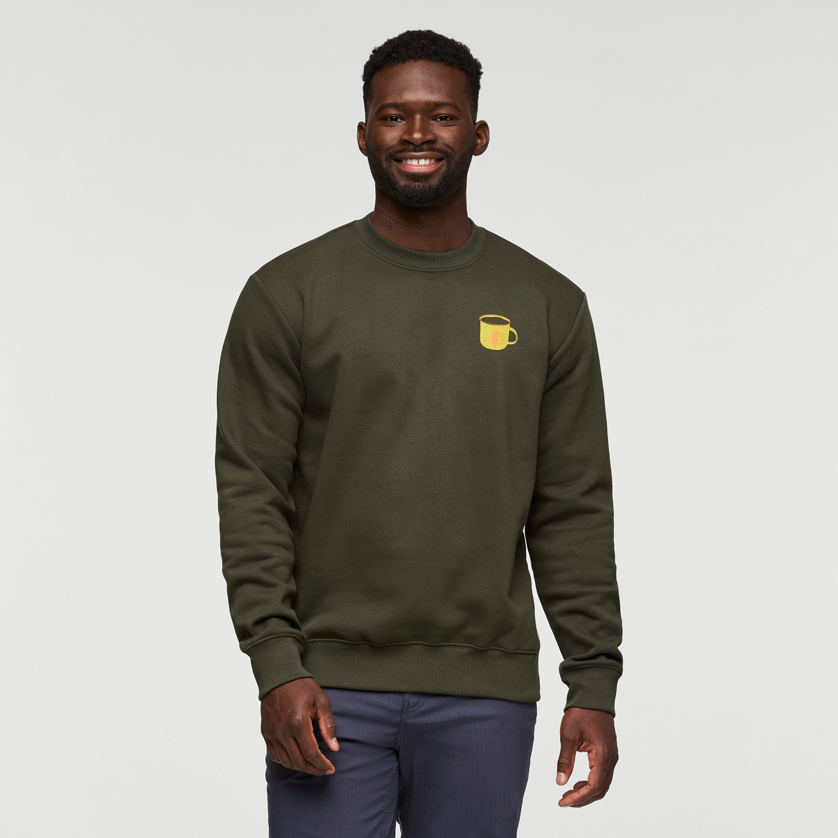 Morning Brew Crew Sweatshirt - Men's - Image 8