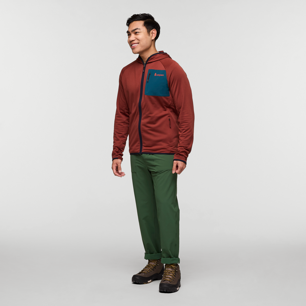 Alternative view of Otero Fleece Full-Zip Hooded Jacket - Men's