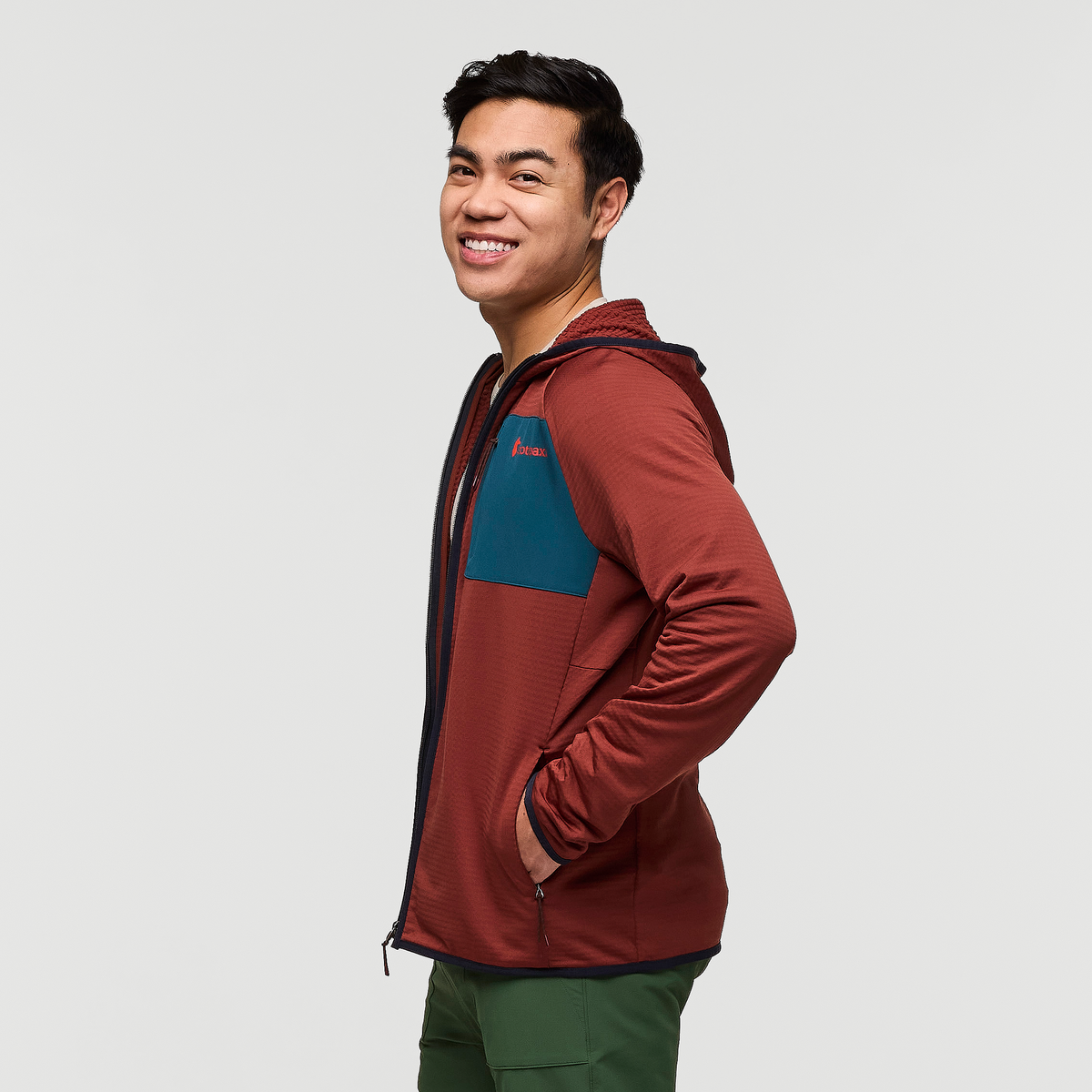 Otero Fleece Full-Zip Hooded Jacket - Men's - Image 3
