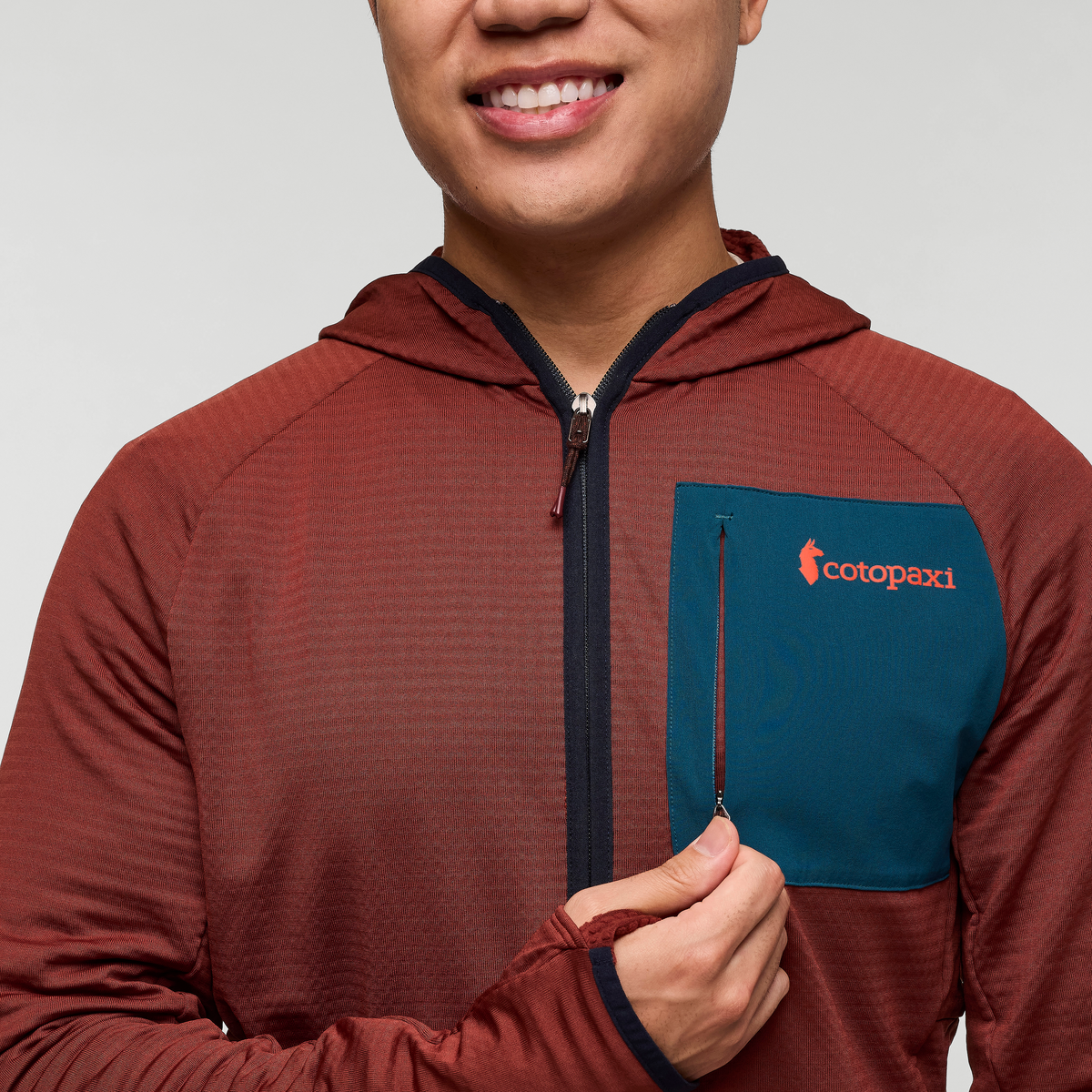 Otero Fleece Full-Zip Hooded Jacket - Men's - Image 6