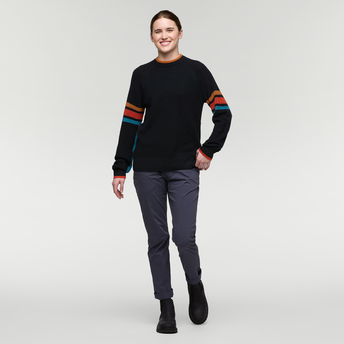Alternative view of Libre Waffle Crew Sweater - Women's