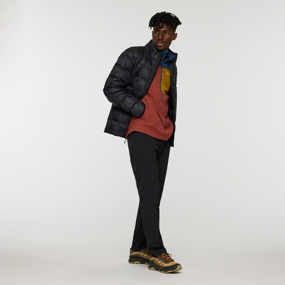 Alternative view of Abrazo Fleece Half-Zip Jacket - Men's
