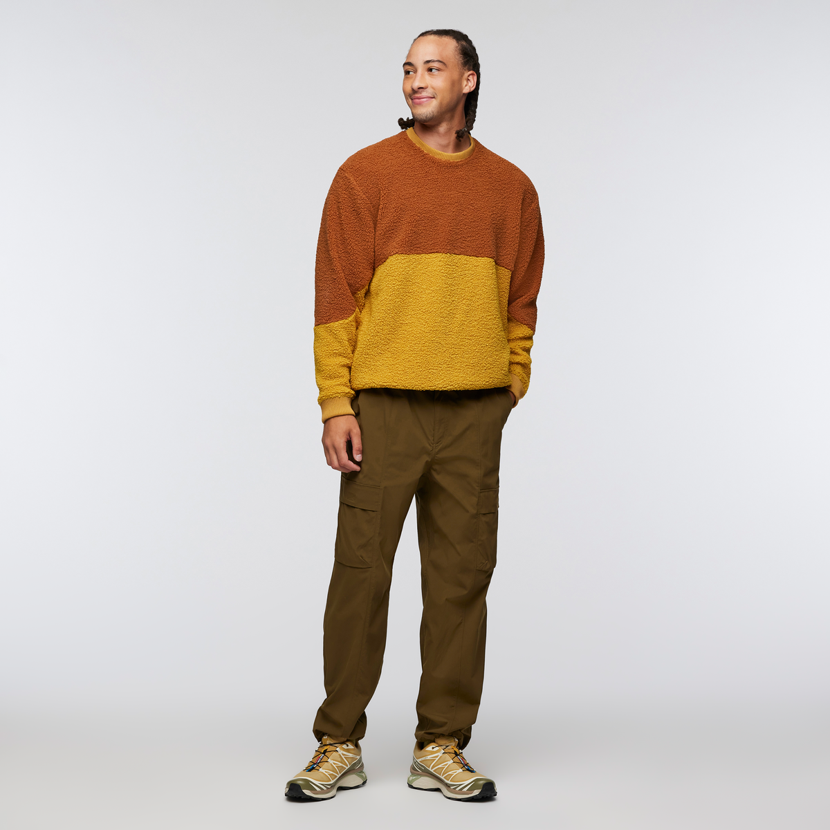 Alternative view of High Pile Fleece Crew - Men's