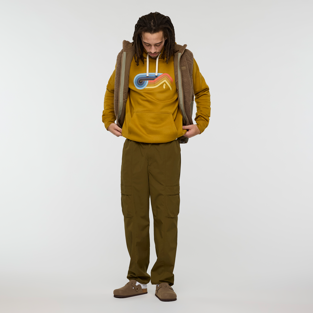 Alternative view of Melting Sunset Pullover Hoodie - Men's