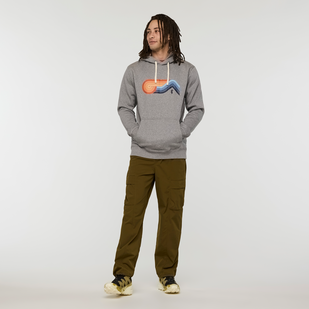 Alternative view of Melting Sunset Pullover Hoodie - Men's
