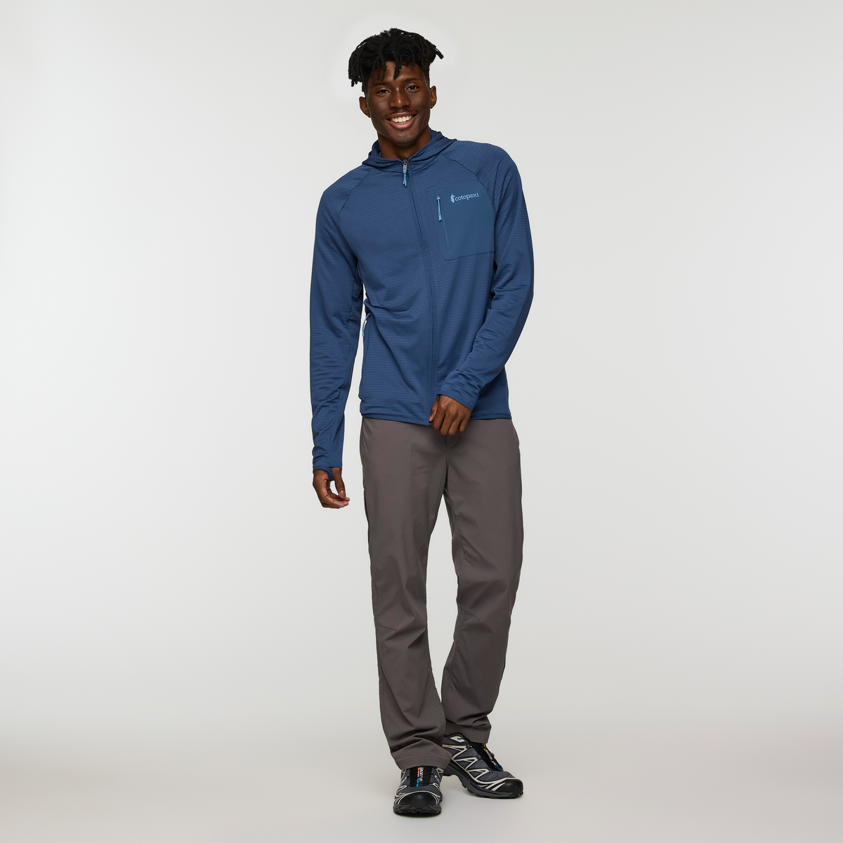Alternative view of Otero Fleece Full-Zip Hooded Jacket - Men's