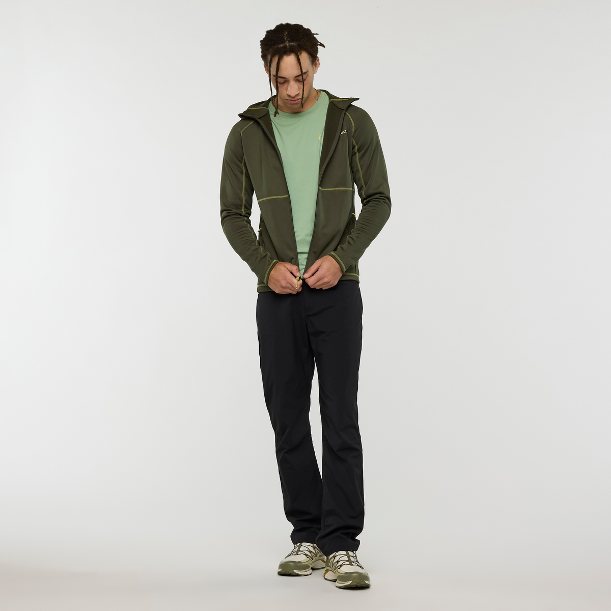 Alternative view of Tempa Fleece Hooded Jacket - Men's