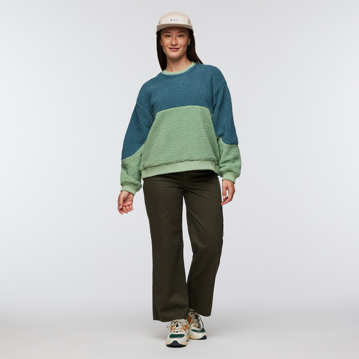 Alternative view of High Pile Fleece Crew - Women's
